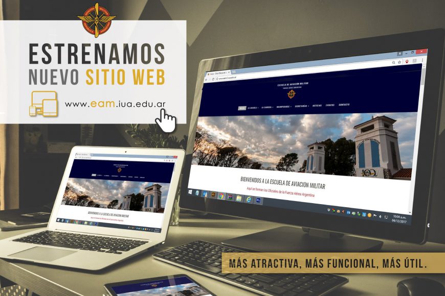 Lanzamiento de la nueva Web Institucional de la Escuela de Aviación Militar