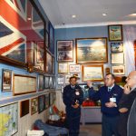 Visita a Sala "Malvinas"