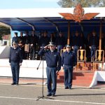 Comodoro BRUN saluda al Personal formado