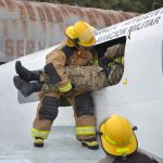 Rescate de herido por área de emergencia