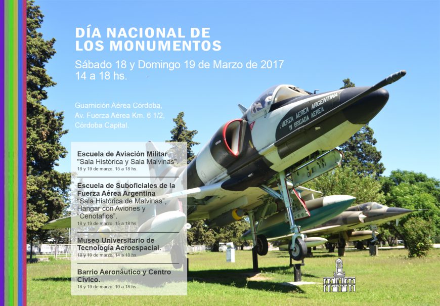 Día Nacional de los Monumentos en la Guarnición Aérea Córdoba