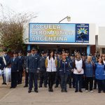Banda "Bautismo de Fuego" y Docentes de la Escuela Aeronáutica Argentina