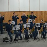 Integrantes de la Banda Militar de Música de la E.A.M.