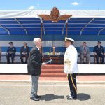 Entrega de la Orden del Día al Brig. "VGM" (R) MARTÍNEZ