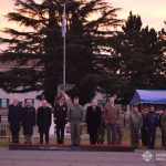 Autoridades en la Escuela de Aviación Militar