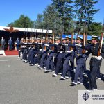 Desfile de cadetes de la EAM - Bautismo de Fuego