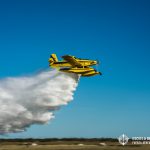 Avión Hidrante en Escuela de Aviación