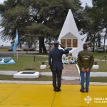 Colocación de Ofrenda Floral - Día del Soldado