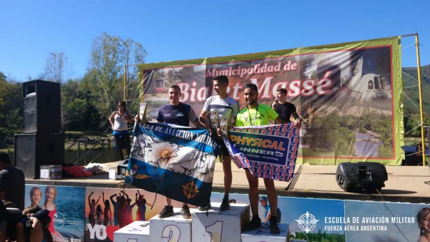 Cadetes de la Escuela de Aviación Militar hicieron podio en el Trail Running Championship Córdoba 2019