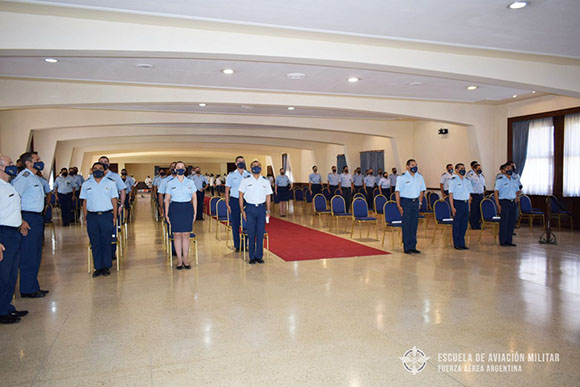 Egreso de Oficiales en la Escuela de Aviación Militar