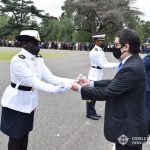 Entrega de Sable a Cadete de 1° Año de Senegal