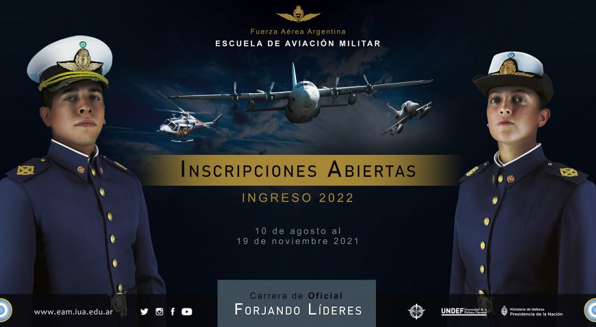 Formate como Oficial de la Fuerza Aérea