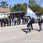 Bandera IPET251- Ceremonia Dia del Veterano de la Guerra de Malvinas