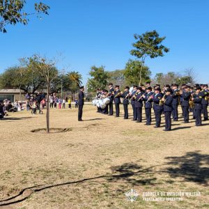 Presentación de la Banda Militar de la G.A.C