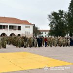 Formacion por Soldados fallecidos en el conflicto del Atlantico Sur.