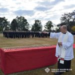 Entrega de Uniformes - Promoción XCV - Bendición de despachos