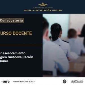 Convocatoria de Concurso: Profesor/a Asesor/a de Nivel Universitario Asesoramiento Pedagógico/Autoevaluación Institucional.