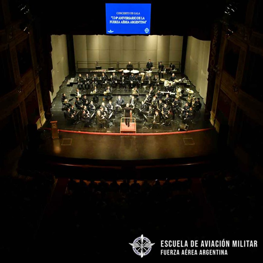 Concierto de Gala por el 114º Aniversario de la Fuerza Aérea Argentina